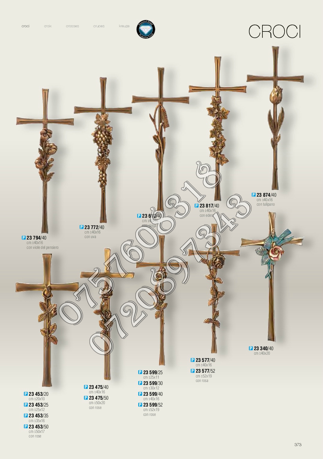crucifixuri de bronz