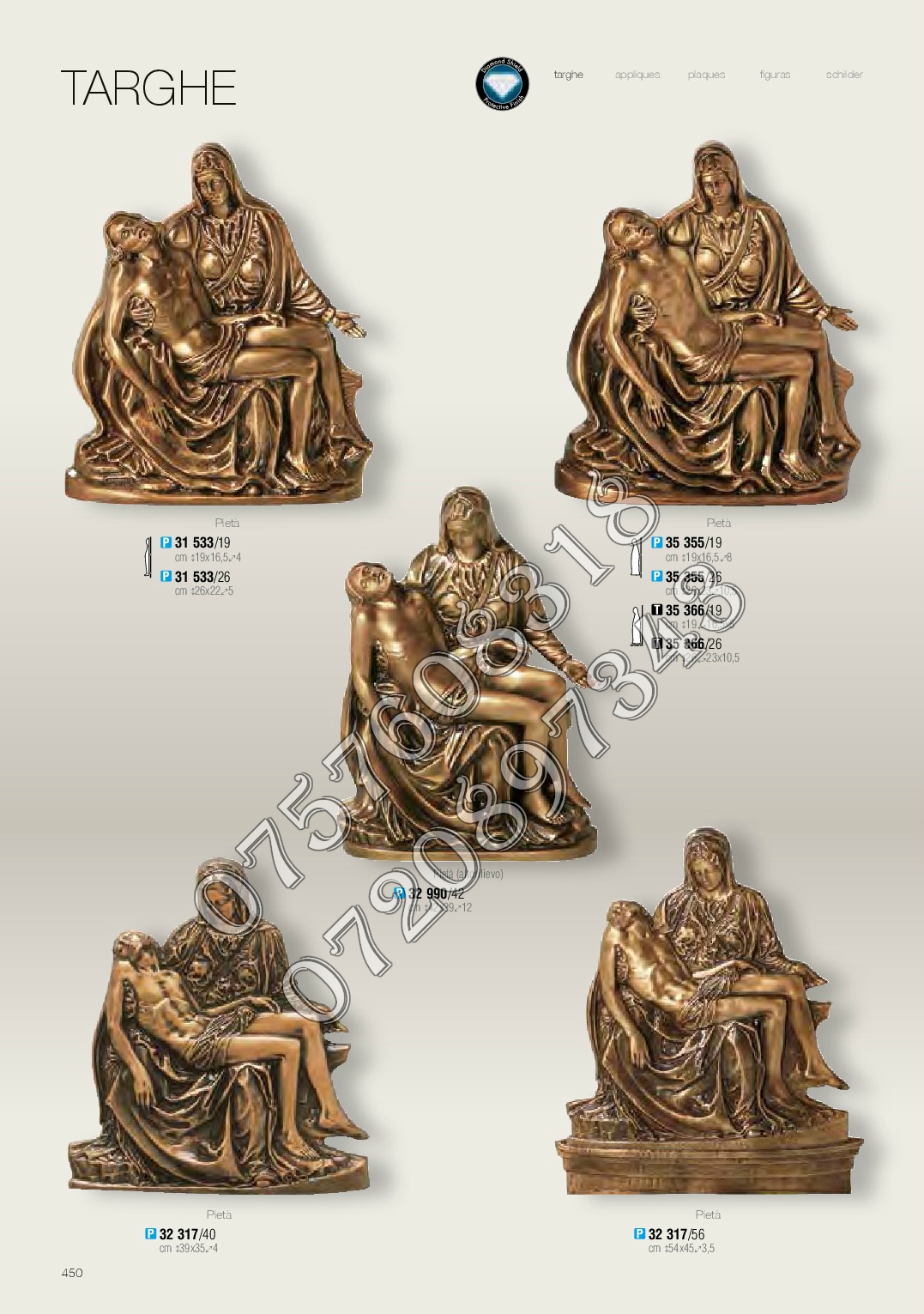pieta bronz
