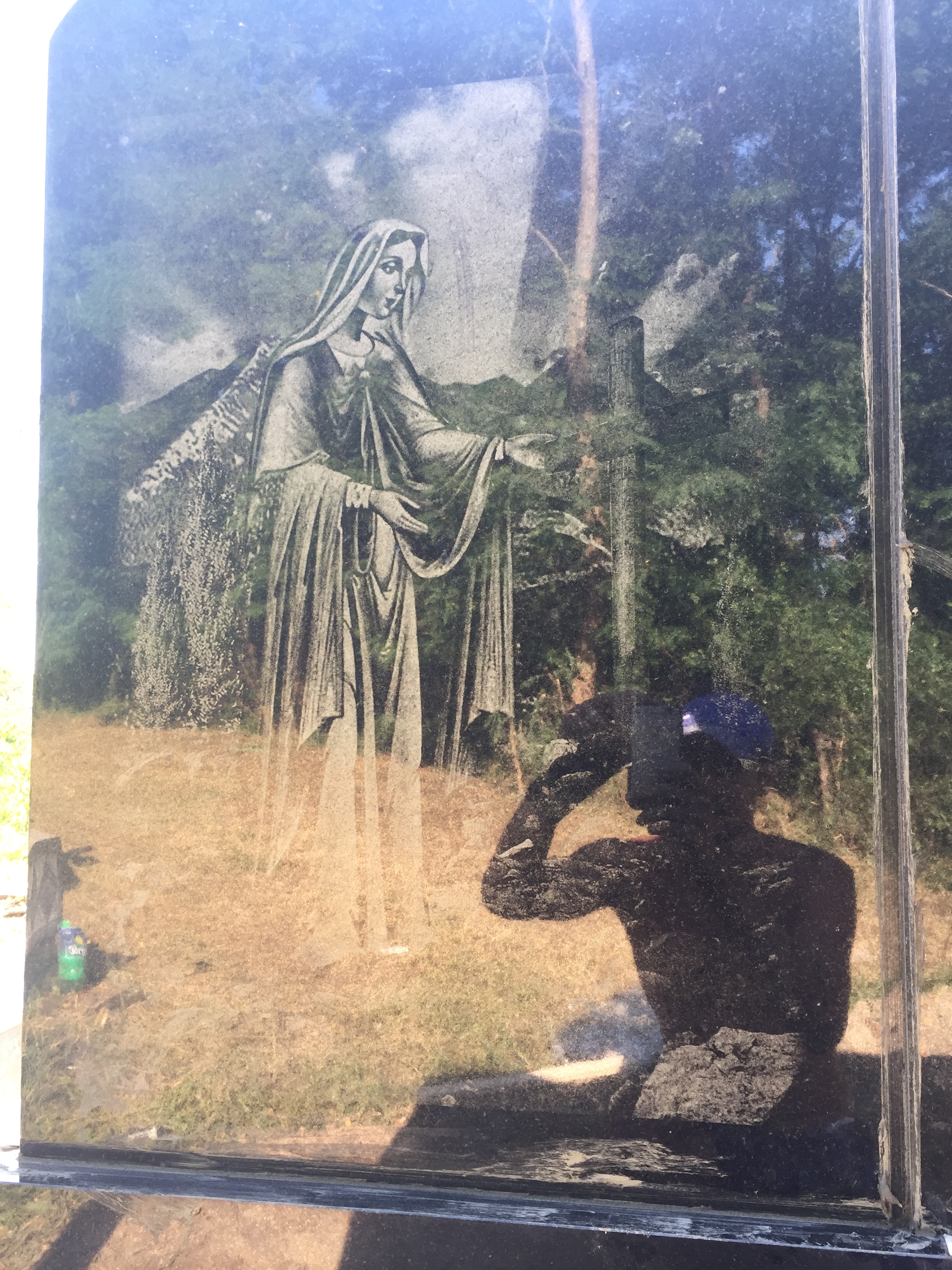 gravura Maica Domnului