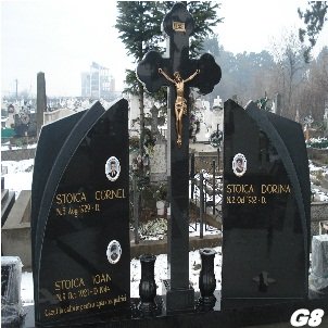 cruce marmura neagra